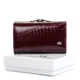 Женский кожаный лаковый кошелек SERGIO TORRETTI FEW214 wine red - изображение 1