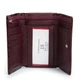 Женский кожаный лаковый кошелек SERGIO TORRETTI FEW214 wine red - изображение 5