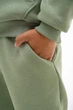 Детский спортивный утепленный костюм Kindamor Warm Autumn Olive для мальчика, флис 134 см оливковый - изображение 7
