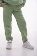 Детский спортивный утепленный костюм Kindamor Warm Autumn Olive для девочки, флис 134 см оливковый - изображение 10