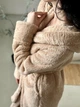 Халат унисекс с капюшоном Cuddle бежевый 2XL/3XL - изображение 8