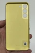 Чехол силиконовый противоударный Silicone Cover для Samsung Galaxy S22 Plus (S906) Butter Yellow - изображение 6