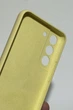 Чехол силиконовый противоударный Silicone Cover для Samsung Galaxy S22 Plus (S906) Butter Yellow - изображение 9