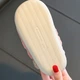 Детские хлопковые тапочки «Le-Le» без задника Коричневый 26/27 р. (15 см) - изображение 3
