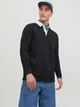 Світшот JACK&JONES чорний білий SZSKP325 S - изображение 1