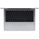 Ноутбук Apple MacBook Pro 14.2" Apple M1 Max (10C CPU/32C GPU), 64 GB, 1 TB, Space Gray (Grade C) - Б/В - зображення 2