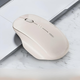 Мышь беспроводная INPHIC M1 с подключением USB 2.4ГГц, аккумулятором, 2400 DPI, бежевый - изображение 2