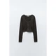 Трикотажний топ Zara 3646/105 S - зображення 6