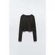 Трикотажний топ Zara 3646/105 S - зображення 7