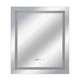 Зеркало Qtap Mideya 700х800 с LED подсветкой Touch, с антизапотеванием, с часами - изображение 3