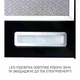 Кухонна витяжка Minola HTL 6615 BL 1000 LED, чорна телескопічна потужна витяжка для кухні, 1000 куб.м. - зображення 7