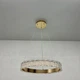 Люстра светодиодная подвесная LUMINARIA ERIKA 65W R485 GOLD / LED светильник (с пультом) - Уцінка - изображение 5