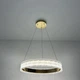 Люстра светодиодная подвесная LUMINARIA ERIKA 65W R485 GOLD / LED светильник (с пультом) - Уцінка - изображение 6