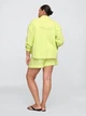 Шорты женские Gap 589466546 L Желтые (1159849652) - изображение 6
