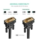 Кабель мультимедійний VGA M to VGA M 2.0m VG101 black Ugreen - зображення 3