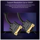 Кабель мультимедійний VGA M to VGA M 2.0m VG101 black Ugreen - зображення 8