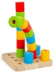 Gra zręcznościowa Bigjigs Toys Wobbly Peg Board (0691621850077) - obraz 1