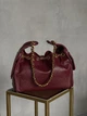 Сумка жіноча 25 Small Handbag Premium бордовий торба - зображення 5