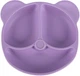 Zestaw naczyń dla dzieci Kik silikonowe misiek fioletowy  8 szt (5903039767928) - obraz 2