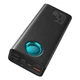 Повербанк Baseus Digital Display 30000mAh 65W + Кабель USB to Type-C Чорний - зображення 4