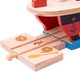 Drewniana piracka galera Bigjigs Rail z torami kolejowymi (0691621092583) - obraz 3