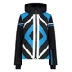Куртка CMP Women's Geometric Patterned Ski Jacket Black/Blue XXS (1097-32W0256-U901 34) - зображення 1