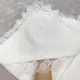 Летняя именна крыжма для крещения Стефания 100х100 см белая - изображение 4