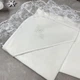 Крыжма для крещения Ажурная 90х90 белая - изображение 1