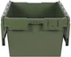 Ящик пластиковый (800х600х440) сплошной, оливковый - изображение 7