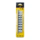 Набор насадок Torx 1/2" 9шт на планке CrV SIGMA (6086961) - изображение 3