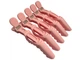 Зажим для волос «Крокодил» пластиковый (розовый) Zauber-manicure 06-092D-5 - изображение 1