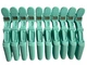 Затискач для волосся «Крокодил» пластиковий (бірюзовий) Zauber-manicure 06-092E-10 - зображення 4