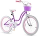 Детский двухколесный велосипед для девочки Royal Baby Stargirl 20 дюймов RB20G-1 с корзиной (Фиолетовый) - изображение 1