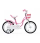 Детский двухколесный велосипед для девочки Royal Baby Little Swan Steel 16 дюймов RB16-18 с корзиной (Розовый) - изображение 1
