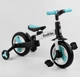 Детский велосипед-трансформер 4 в 1 Best Trike со сьемными педалями (Бирюзовый) - изображение 5