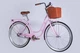 Велосипед городской 28 дюймов Dorozhnik Retro Velosteel 2025 с корзиной и багажником, рама 19" (Нежно розовый) - изображение 2