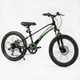 Детский спортивный велосипед 20 дюймов Corso F35 магниевый, оборудование Shimano (Зеленый) - изображение 2