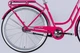 Велосипед городской 28 дюймов Dorozhnik Retro Velosteel 2025 с корзиной и багажником, рама 19" (Розовый) - изображение 4