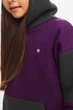 Дитячий спортивний утеплений костюм Kindamor Active Heat Grey/Purple, фліс для дівчинки 128 см сірий з фіолетовим - зображення 6