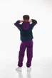 Детский спортивный утепленный костюм Kindamor Active Heat Purple/Blue, флис для мальчика 134 см фиолетовый с синим - изображение 6