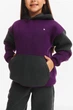 Дитячий спортивний утеплений костюм Kindamor Active Heat Grey/Purple, фліс для дівчинки 128 см сірий з фіолетовим - зображення 7