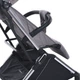 Прогулянкова коляска El Camino ME 1129 Link Silver Striped - зображення 9
