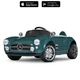 Дитячий електромобіль ретро Mercedes Bambi M 6040EBLRS (Зелений) - зображення 12