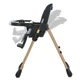 Стільчик для годування El Camino ME 1115-W Craft Black - зображення 6
