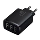 Сетевое зарядное устройство Baseus Compact 17W / 3.4A 3USB для Apple / Xiaomi Black - изображение 2