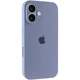 Чохол Fiji Silicone Case Full Camera для Apple iPhone 16 бампер накладка із захистом камери Lavender Grey - зображення 1
