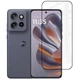 Защитное стекло Fiji Premium для Motorola Edge 60 Neo полная проклейка Anti-Static черный - изображение 1