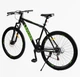 Велосипед Спортивный 29 дюймов Corso Leader LD-800 оборудование Shimano стальная рама 21 дюймов 21 скорость. Black and Green (176388) - изображение 3