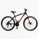 Велосипед Спортивный 29 дюймов Corso Leader LD-310 оборудование Shimano стальная рама 19 дюймов 21 скорость. Black and Orange (176389) - изображение 1