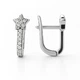 Сережки срібні Фантазія з фіанітами Silver Style (24581.12 sku:2300104051105) - зображення 1